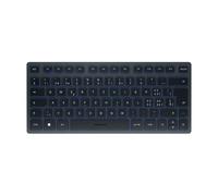 CHERRY KW 7100 MINI BT - Clavier - sans fil - Bluetooth 5.1 - QWERTZ - Suisse - commutateur : CHERRY SX - bleu ardoise