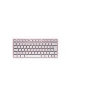 CHERRY KW 7100 MINI BT, Sans fil, Bluetooth, Commutateur de touche « ciseaux », AZERTY, Rose JK-7100FR-19