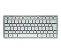 CHERRY KW 7100 Mini - Clavier - sans fil - Bluetooth 5.1 - AZERTY - Français - commutateur : CHERRY SX - vert agave - emballage sans plastique