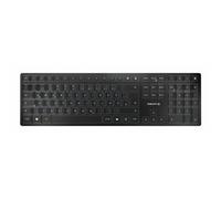 CHERRY KW 9100 SLIM clavier Universel RF sans fil + Bluetooth QWERTY Portuguais Noir, Gris