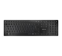 CHERRY KW 9100 SLIM clavier Universel RF sans fil + Bluetooth AZERTY Français Noir