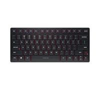 Cherry KW 9200 Mini clavier compact sans fil rechargeable avec Bluetooth 5.0 et connectivité filaire