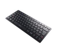 CHERRY KW 9200 MINI clavier Universel USB + RF Wireless + Bluetooth AZERTY Belge Noir