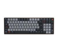 CHERRY Clavier mécanique low-profile KW 550 MX LP 96% QWERTZ Multi-appareils MX LP 2.0 Ivory Noir
