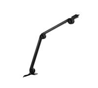 CHERRY MA 6.0 UNI USB - Bras de microphone aluminium noir, câble 2.5m, connectique 3/8 & 5/8, fixation pince, poids 800g, référence JA-0850