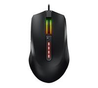 CHERRY MC 2.1, Souris Filaire de Gaming pour Droitiers, Capteur Pixart 5000 dpi, Touches Programmables, Rétro-Éclairage RGB, Onboard-Memory, Noir
