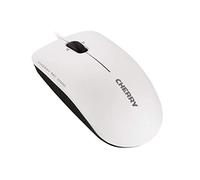 CHERRY MC 2000, Souris Filaire de Taille Standard, Design Symétrique pour Droitiers et Gauchers, 3 Touches, 1600 dpi, Tilt-Wheel, Homologation GS, Blanc grisé