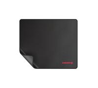 CHERRY Tapis de souris MP 1000 XL en tissu 350×300×5 mm surface lisse bords cousus antidérapant Noir