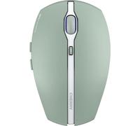 CHERRY GENTIX BT, Souris sans fil Bluetooth, Fonction multi-appareils jusqu’à 3 appareils, Résolution commutable (1000/2000 dpi), Alimentée par batterie, Agave Green