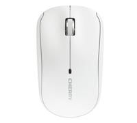 CHERRY Souris d’ordinateur portable sans fil MW 2200 – 2,4 GHz, 1300 dpi, ambidextre, blanche