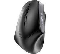 CHERRY MW 4500 LEFT - Souris - ergonomique - pour gauchers - optique - 6 boutons - sans fil - récepteur sans fil USB - noir Noir G