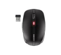 CHERRY MW 8C ADVANCED - Souris - ergonomique - optique - 6 boutons - sans fil - 2.4 GHz, Bluetooth 4.0 - récepteur sans fil USB - noir