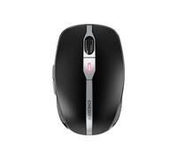 CHERRY MW 9100 - Souris - 6 boutons - sans fil - 2.4 GHz, Bluetooth 4.0 - récepteur sans fil USB - noir