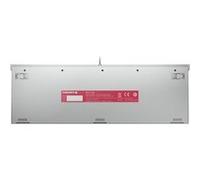 CHERRY MX 2.0S - Clavier - backlit - USB - QWERTZ - Allemand - commutateur : CHERRY MX Blue - blanc Blanc G