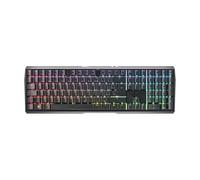 CHERRY MX 3.0S - Clavier - backlit - sans fil - 2.4 GHz, Bluetooth 5.2 - AZERTY - Français - commutateur : CHERRY MX Red - noir