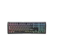 CHERRY MX 3.0S Wireless, Clavier de Jeu Mécanique sans Fil, Disposition Française (AZERTY), Connexion Bluetooth, 2,4 GHz et Filaire, Commutateurs MX2A Red, Noir