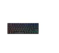 CHERRY MX 8.2 TKL Wireless, Clavier Mécanique de Gaming sans Fil, sans Pavé Numérique, Disposition française (AZERTY), avec Mallette Métallique de Transport, MX Red Switches, Noir