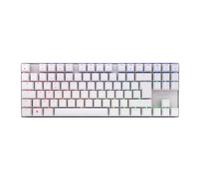 CHERRY MX 8.2 TKL Wireless RGB clavier Gaming RF sans fil + Bluetooth AZERTY Français Blanc