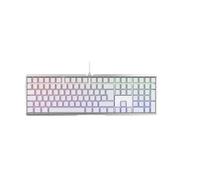 CHERRY MX-Board 3.0S - Clavier - backlit - USB - QWERTZ - Allemand - commutateur : CHERRY MX Black - blanc G