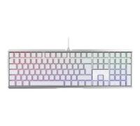 CHERRY MX-Board 3.0S - Clavier - backlit - USB - QWERTZ - Allemand - commutateur : CHERRY MX Black - blanc G