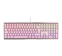 CHERRY MX-Board 3.0S - Clavier - backlit - USB - QWERTZ - Allemand - commutateur : CHERRY MX Red - rose G
