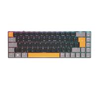 CHERRY MX-LP 2.1 Compact Wireless, Clavier de Gaming Sans Fil 68 Touches, Disposition Française (AZERTY) Switches Mécaniques MX LOW PROFILE SPEED, Noir