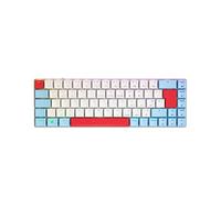 CHERRY MX-LP 2.1 Compact Wireless, Clavier de Gaming sans Fil 68 Touches, Disposition UK (QWERTY), Switches Mécaniques MX Low Profile Speed, Blanc