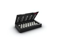 CHERRY MX RGB Ergo Clear Switch Kit, 23 commutateurs pour Clavier mécanique, pour Clavier Hot Swap ou Gaming, Commutateur Tactile sans clic, Facile à Manipuler et perceptible
