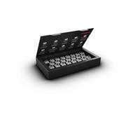 Cherry MX RGB Kit de commutateurs de clavier mécanique avec 23 commutateurs de clavier mécanique pour bricolage, Hot Swap ou gaming Noir