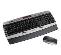 CHERRY Ensemble CyMotion Master Solar – Clavier solaire et souris optique sans fil AZERTY