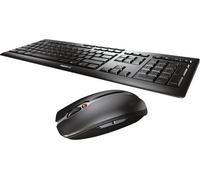 CHERRY Pack clavier & souris STREAM DESKTOP sans fil noir