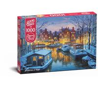 Cherry Pazzi Puzzle 1000 pièces : Amsterdam la Nuit