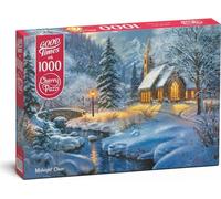 Cherry Pazzi Puzzle - Église enneigée 1000 pièces