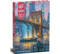 CHERRY PAZZI Puzzle Rêve pour deux à New York 1000 pièces