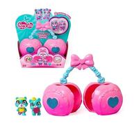 Cherry Pets Cherry House Hamster Twins. Maison en Forme de Cerise : Comprend 1 Cherry House, 2 Boutons de Manchette exclusifs et 5 Accessoires