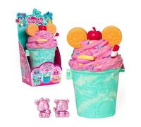 Cherry Pets Smoothie Fun Park Bear Twins Maison avec Parc d'attractions en Forme de Smoothie : Comprend 1 Smoothie, 2 Figurines Exclusives « Color Reveal » et 3 Accessoires