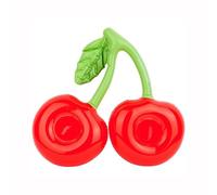 Cherry Pool Drink Holder Inflatable Beverage Float Summer Party Accessory | Cherry inflatable drink holder keeps beverages floating within reach during pool parties beach trips and summer water
