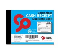 Cherry Printers Lot de 50 caisses sans carbone NCR en double carnet A6