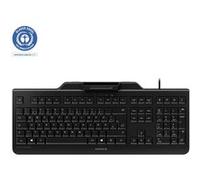 CHERRY SECURE BOARD 1.0 - Clavier - avec NFC - USB - Belge - commutateur : CHERRY LPK - noir Noir G