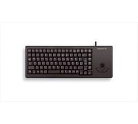 CHERRY SECURE BOARD 1.0, Disposition allemande, clavier QWERTZ, clavier de sécurité filaire avec lecteur intégré pour cartes à puce et cartes/tags avec interface RF/NFC, Blanc grisé