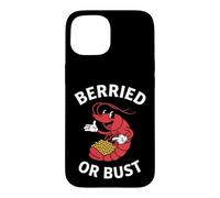 Cherry Shrimp Breeder Berried Or Bust Aquarium Hobby Coque pour iPhone 15