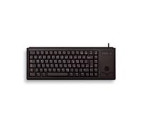 Cherry Slim Line Compact-Keyboard G84-4400 - Clavier - 84 touches QWERTY - noir