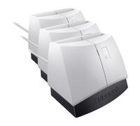 CHERRY Smart Terminal ST-1144, Lecteur de Cartes à Puce USB, Lecture et Écriture, Contrôle d'Accès, Connexion au Réseau, Transactions, Utilisation d'une Main, Gris-Noir (Lot de 3)
