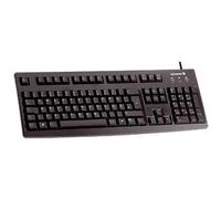 CHERRY G83-6105, Clavier Filaire pour Applications Industrielles, Disposition UK (QWERTY), Touches Résistantes à l'Abrasion, Facile à Nettoyer, Recyclable, Noir