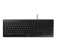 CHERRY STREAM CLAVIER - Clavier - 100% - full size - USB - QWERTY - Portugais - commutateur : CHERRY SX - noir/gris Noir G