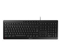 CHERRY STREAM KEYBOARD Clavier filaire, noir, USB, AZERTY - FR
