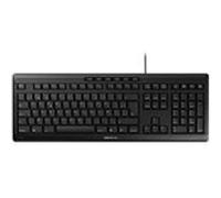 CHERRY STREAM CLAVIER - Clavier - USB - Belge - commutateur : CHERRY SX - noir G