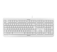 CHERRY STREAM CLAVIER - Clavier - USB - Français - commutateur : CHERRY SX - blanc grisé