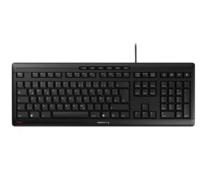 CHERRY STREAM clavier maison/bureau USB QWERTY Portuguais Noir, Gris