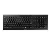 CHERRY STREAM CLAVIER SANS FIL - Clavier - sans fil - 2.4 GHz - Français - commutateur : CHERRY SX - noir G